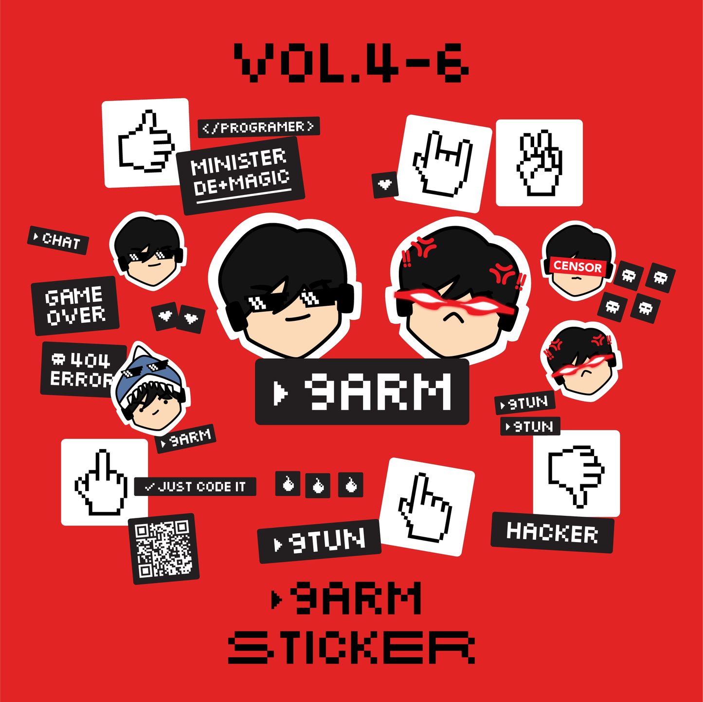 Sticker นายอาร์มแบบเท่ๆ